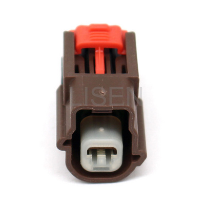 54390241 Aptiv Brown 2 Pin Female PA66 GF35 Auto Electrical Connectors