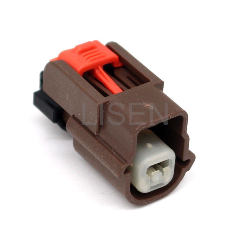 54390241 Aptiv Brown 2 Pin Female PA66 GF35 Auto Electrical Connectors