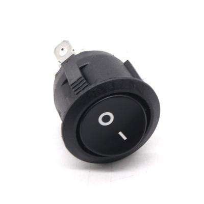 Round Rocker Switch 3 Pin OFF ON Push Button Switch 12V 20A Auto Power Switch