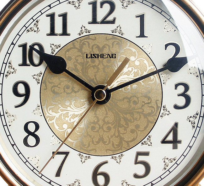 Luxury vintage antique metal table watch clock 1621