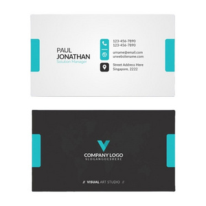 Custom Printing Double Sided Business Card 300g High Quality Paper Customized Company Name Logo Printed Thank You Card