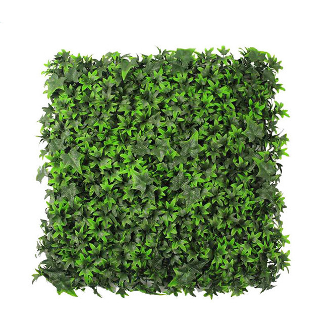 Wholesale 3D simulation shrubs vertical artificial grass wall greenery hedge panel backdrop for garden home decorations