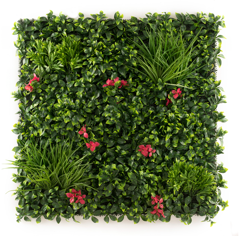 Garden Boxwood Hedge artificial vegetal living garden wall Green Foliage Panel Plant Grass for Wall outdoor fake wall plants