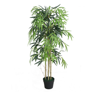 Wholesale Indoor Fake Bamboos Leaves Plant For Sale Artificial Bamboo Tree Topiary tree