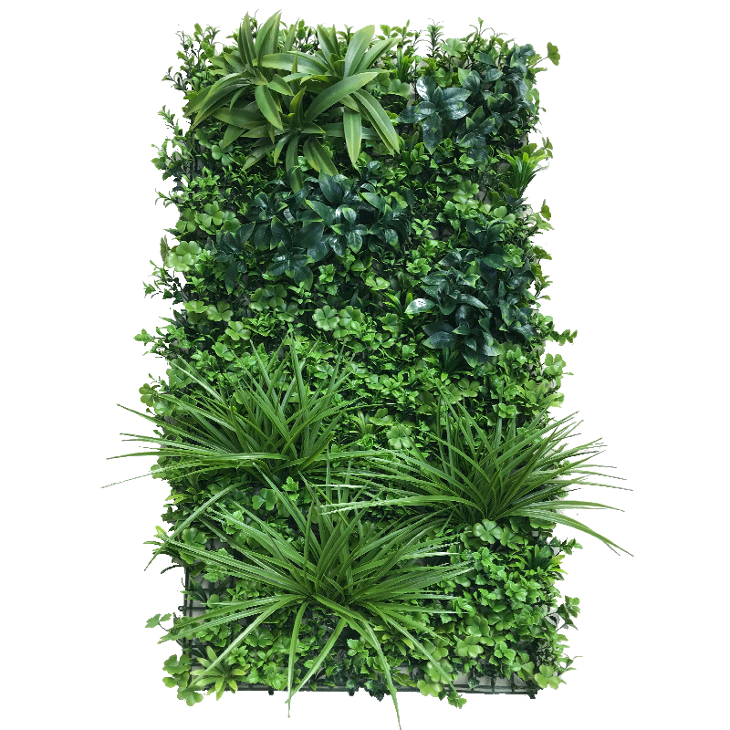 Wholesale Artificial Plant Green Grass Wall Plant Hedge Panel Fence Mat Foliage Panels For Wedding Decoration