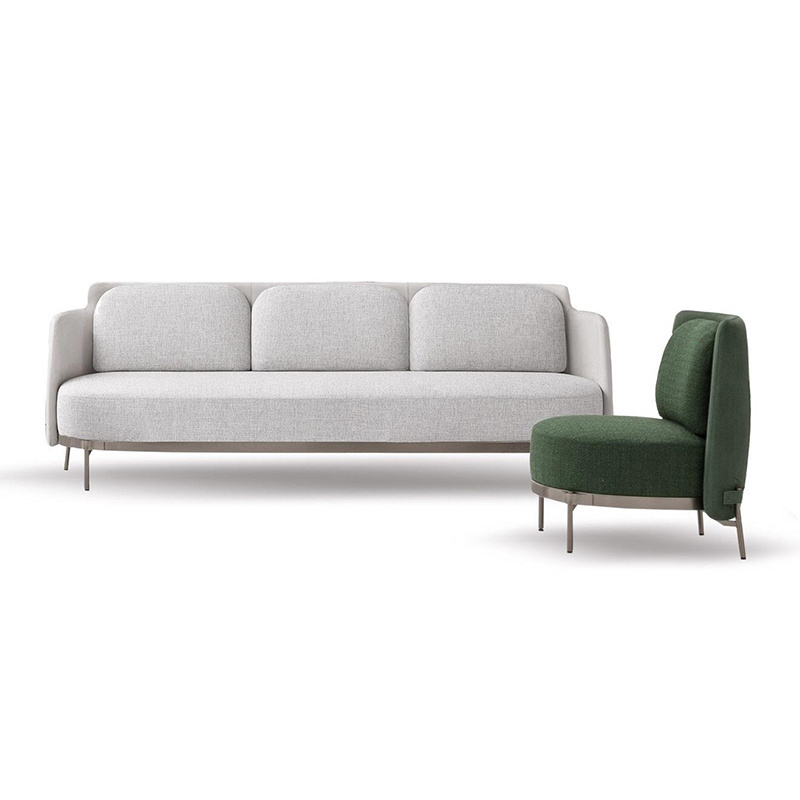 Factory Hot selling sofa 2 seater sofa modern style living room furniture armchair forro de sofa