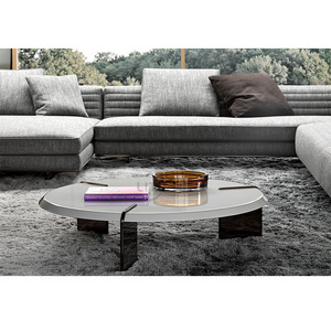 Best Price Custom Italian luxury furniture designer center tea high end minimalist marble modern luxury coffee table