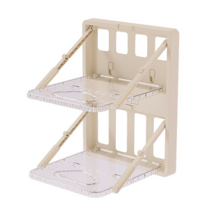 Shoe Rack Indoor Small Narrow Slit Storage Free Installation Folding Wall Hanging Simple Storage Shoe Rack