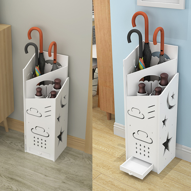 Entryway Umbrella Storage Rack  Umbrella Stand Holder Household Umbrella Storage Bucket for Home Indoor