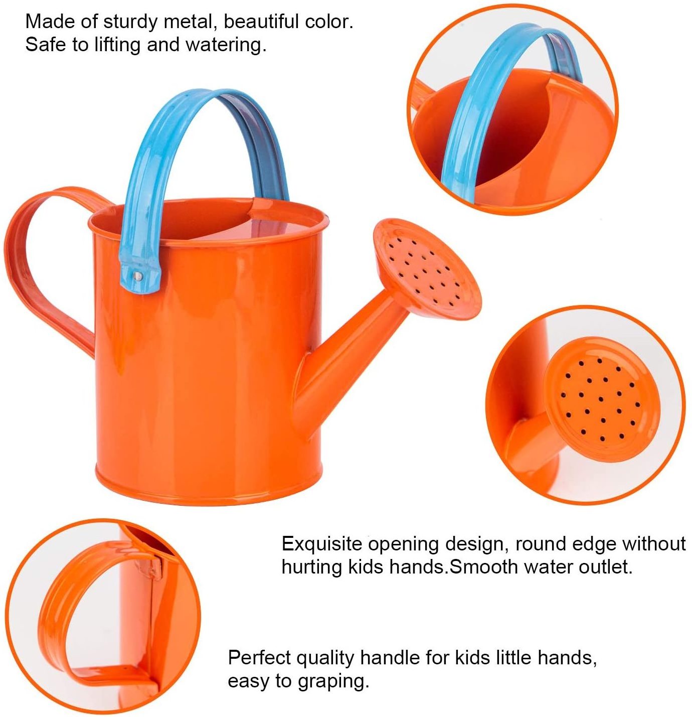 Watering Can Kids Gardening Shovel Rake Tote Bag Children Garden Tools for Kids Toy Playing Children Gardening Tools Set