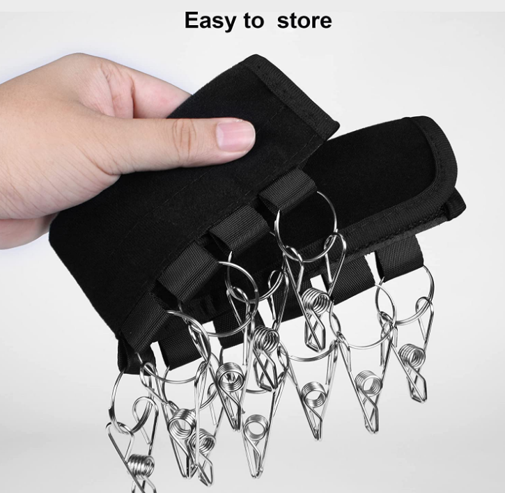 Home Storage & OrganizationHat Organizer for Closet 1Pack 10 Large Stainless Steel Hat Storage Clips Portable Hat Hanger