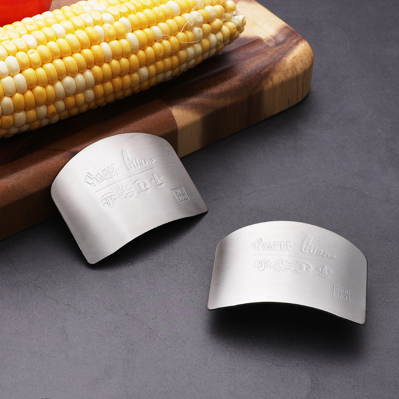 304 stainless Steel Chopping Finger Guard Kitchen Chopping Finger Guard Gadget Vegetable Cutter Hand Guard