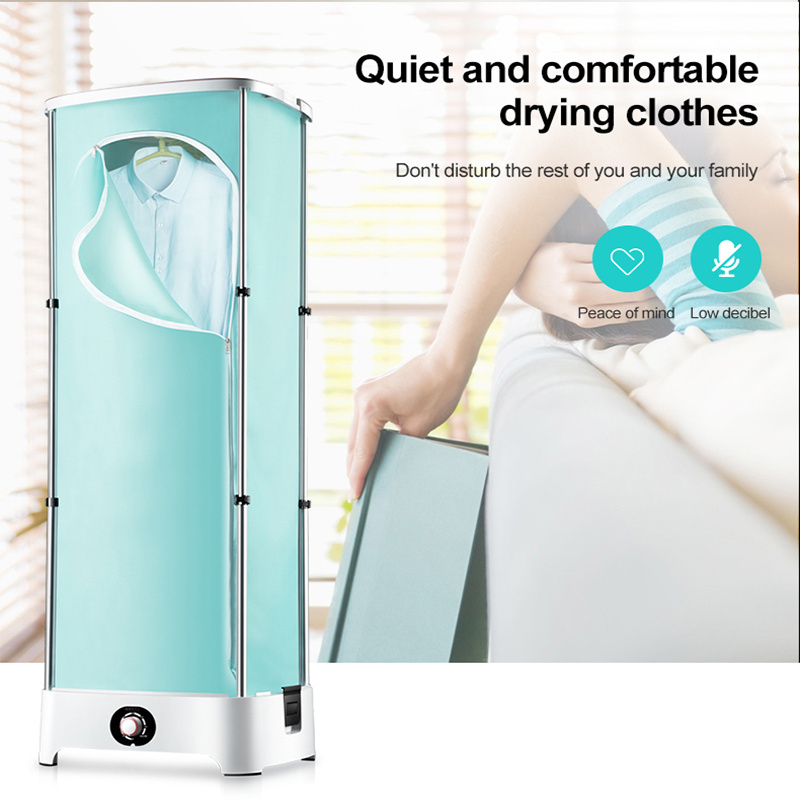 Clothes Dryer Stand Racks Clothes Dryer Stand Big Warm Air Electric Portable Compact Knob & Fold 300L Clothes Dryer