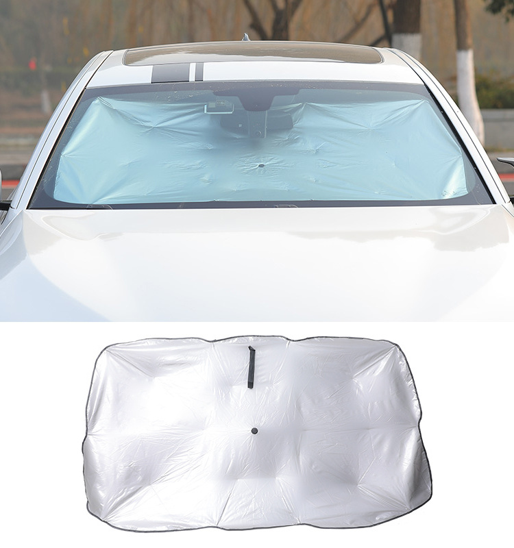 2 Sizes Universal UV Sun Protection Wind Shield Sun Shade Front Window Sunshade Windscreen Car Umbrella