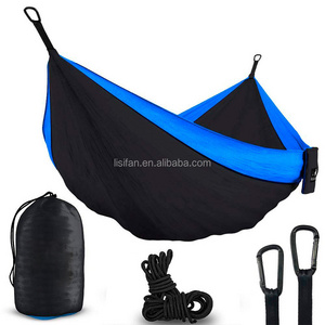 Camping Accessories 2 Person Nylon Hammock Large Anti-Tear Parachute Hammock For Family Party