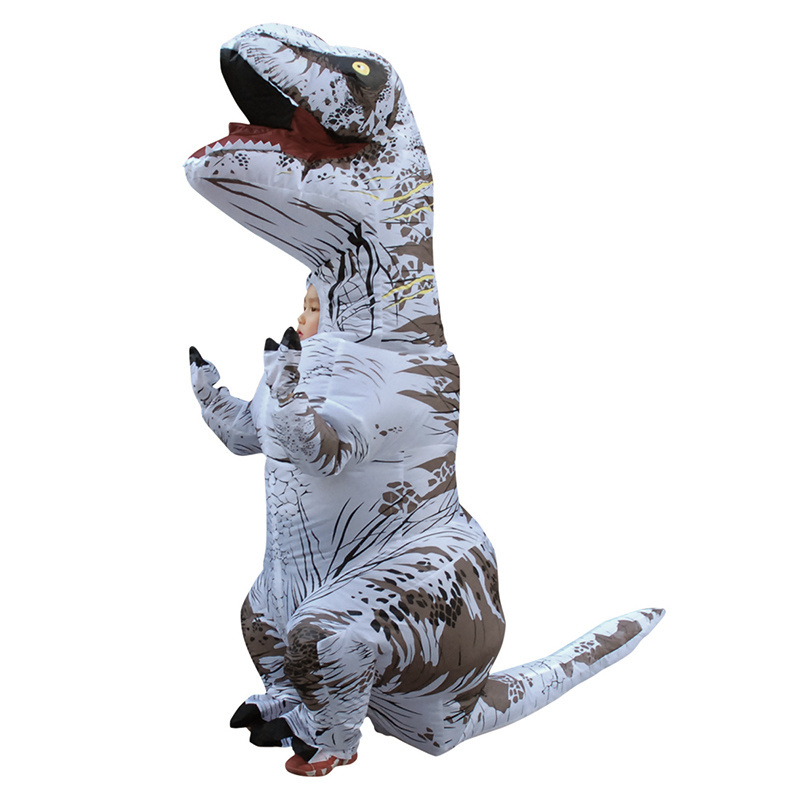 Hot Selling Adult Jurassic World Inflatable Dinosaur Costume With Many Colors