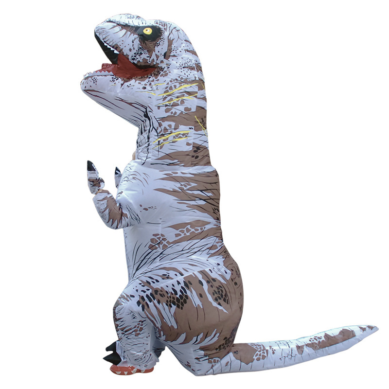 Hot Selling Adult Jurassic World Inflatable Dinosaur Costume With Many Colors