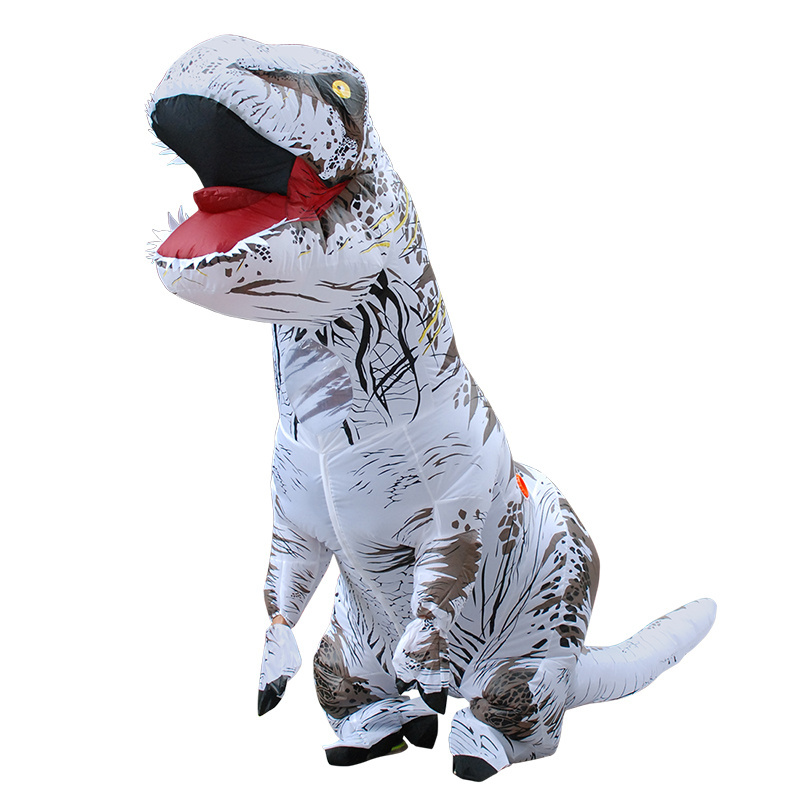 Hot Selling Adult Jurassic World Inflatable Dinosaur Costume With Many Colors