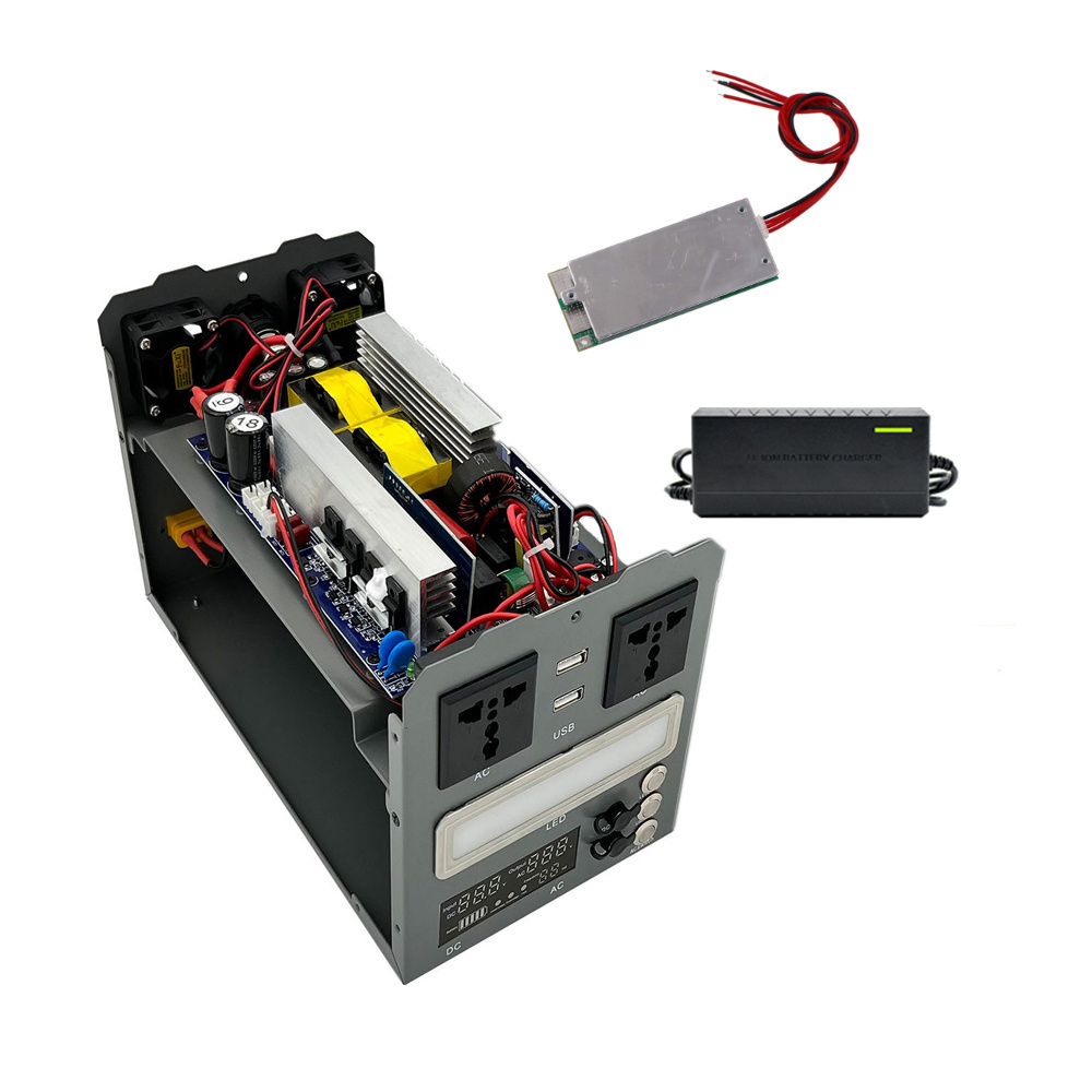 xm51a solar power station board and case portable power station dc circuit board with casing