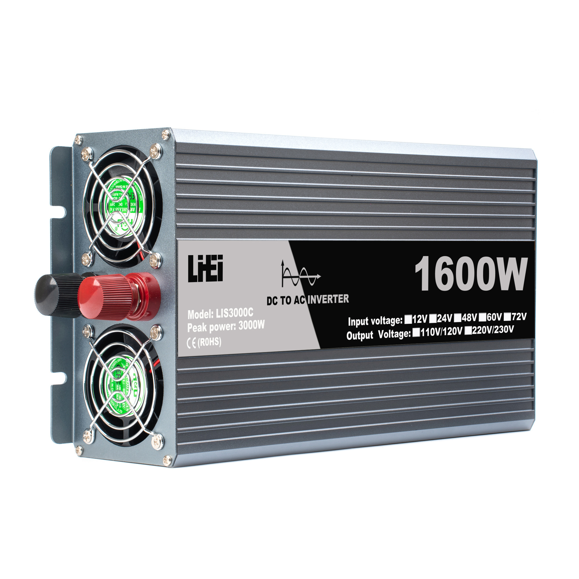 3kw inversor onda sinusoidal pura 12v 110v 1500w de corriente 12v a 110v 3000w for car