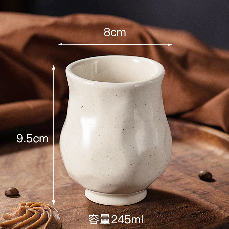 2024 Wholesale Custom Printed White Bone Tea Cups Saucers Espresso Cappuccino Latte Set Arabic Ceramic Coffee Cup