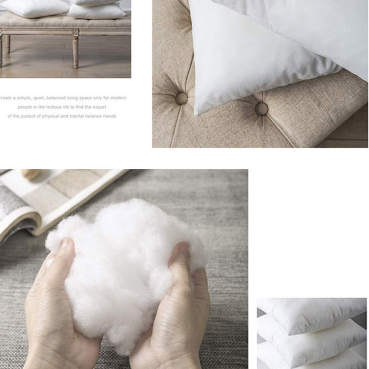 LISO High Quality Throw Pillows Fiber Pillow Filling Vacuumed Cushion For Home Decor