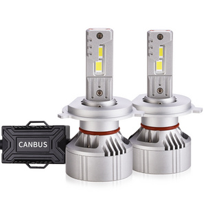 New Car Led Bulb 130W 6500Lumens Faro Led Car Accessories H4 Hi/Low Beam H4 Led Headlight Bulb For Vehicle Motorcycles