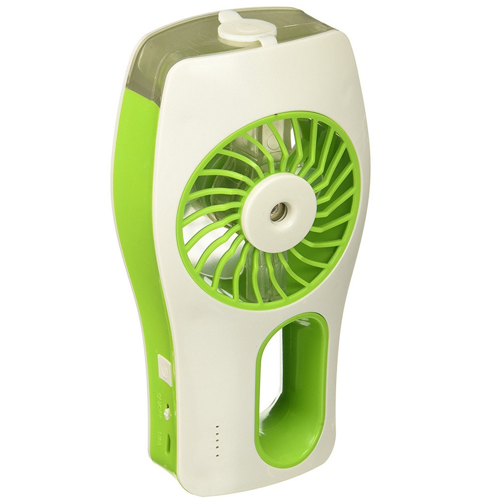 Mini Usb Water Mist Fan Portable Handheld Rechargeable Humidifier Air Cooling Fan