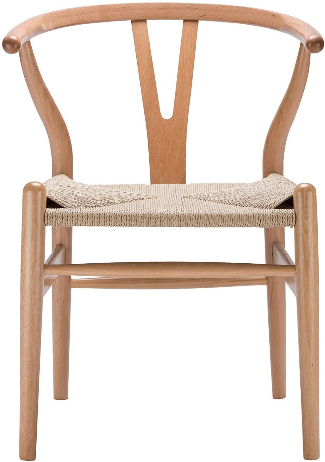 Li&Sung 10225 Solid Wood Nordic Style Design Ash Han Wegner Wishbone Y Chair Classical Dining Chair