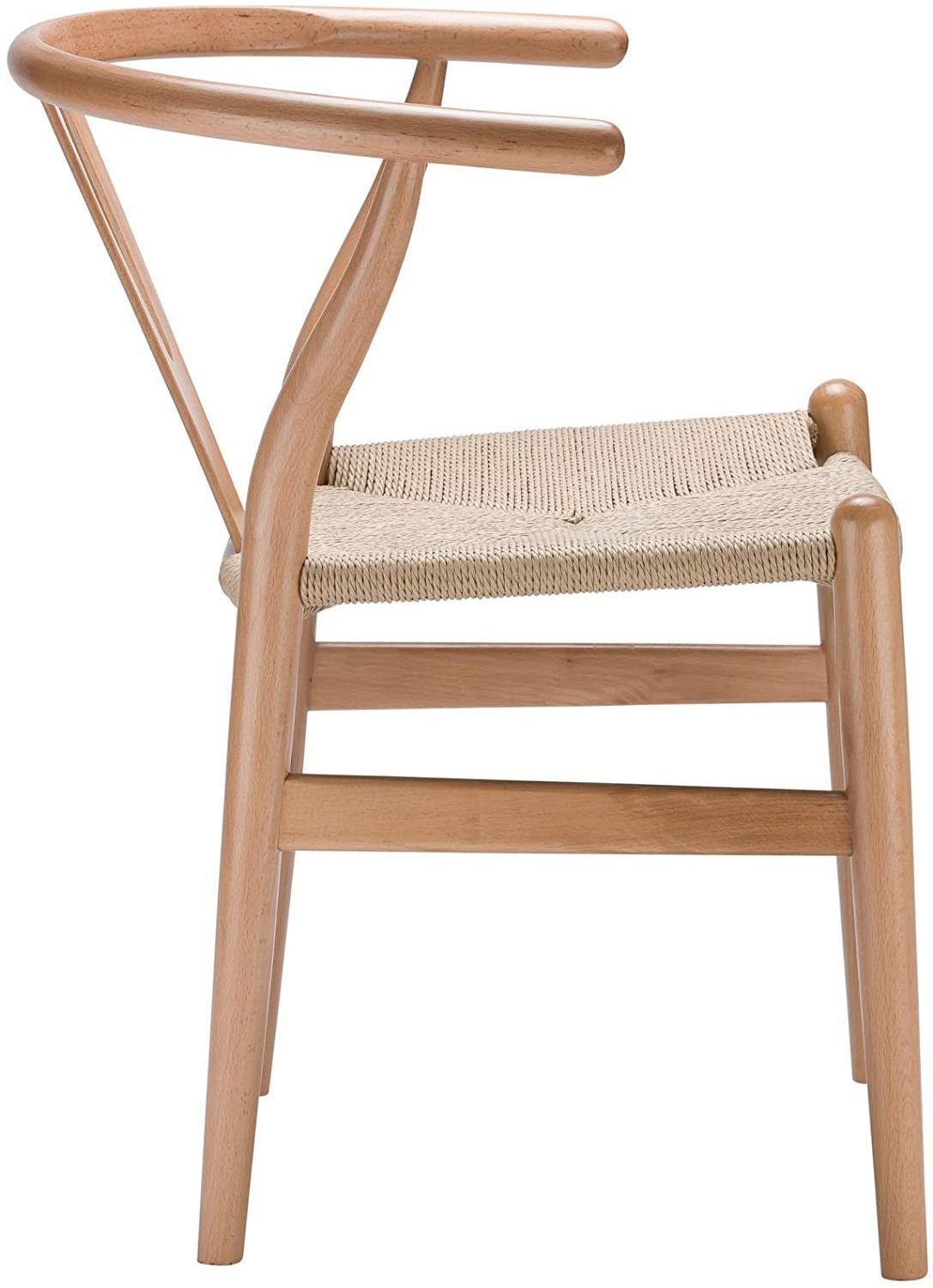 Li&Sung 10225 Solid Wood Nordic Style Design Ash Han Wegner Wishbone Y Chair Classical Dining Chair