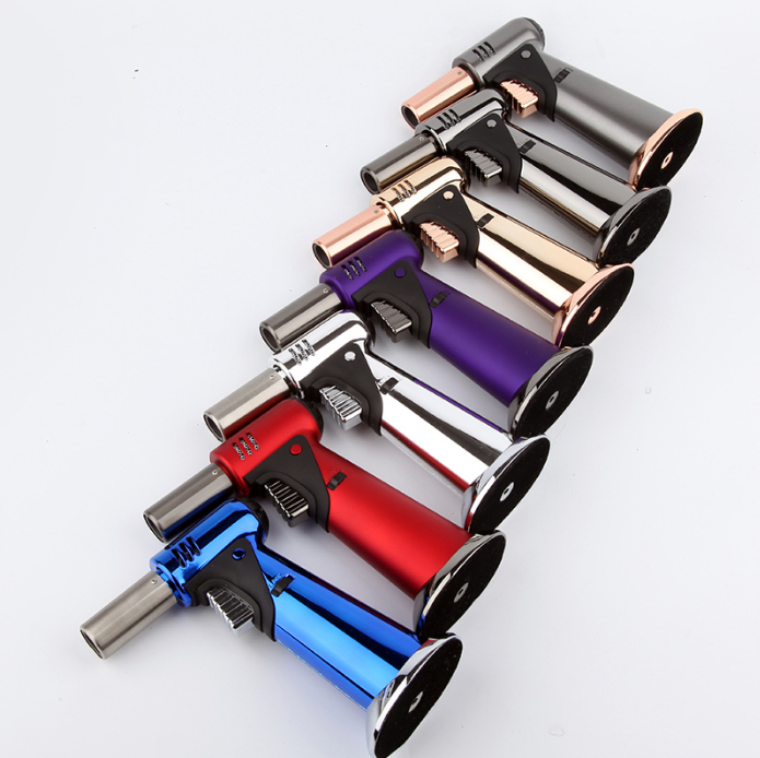 Lesoo Wholesale Butane Refillable Gas Lighter Refill For Kitchen Multiple Use Jet Torch Gas Lighter