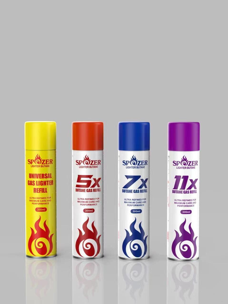 Spozer 12 Pack Lighter Gas Refill Butane Universal Fluid Fuel Ultra Refined