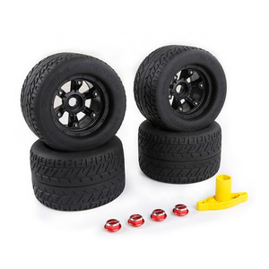 Rovan 200*120mm RC Wheel And Tire Set for 1/5 Scale Traxxas X-MAXX RC Car and Truck  86024