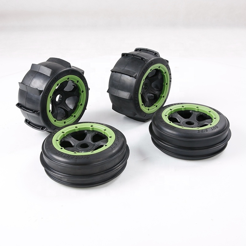 4pcs RC Car Tires Wheels 170*60mm Rubber Sand Tyres for 1/5 Scale RC Baja Baha 5B Truck Toy Spare Parts