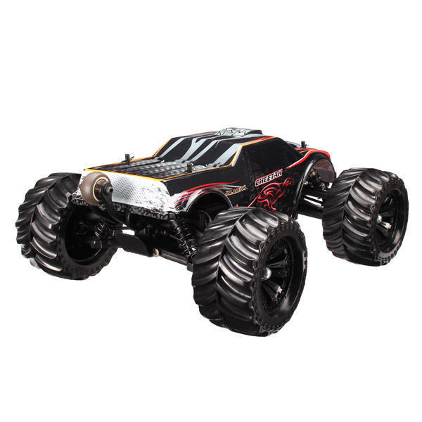 JLB Racing CHEETAH 120A Upgrade 1/10 Brushless RC Monster Truck 11101 RTR Remote Control Car