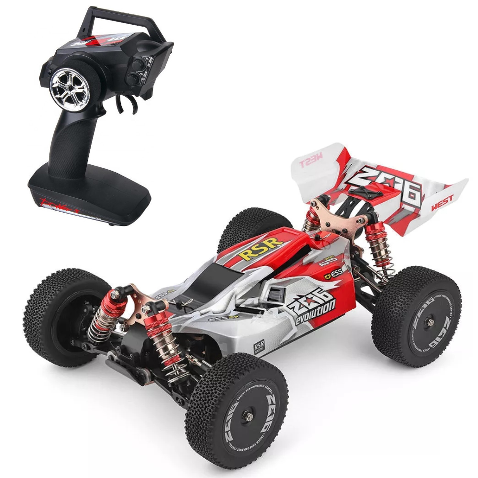 Hot Wltoys 144001 1:14 2.4G 4WD High Speed Racing RC Car Vehicle Models 60km/h 7.4V Remote Control Hobby Model