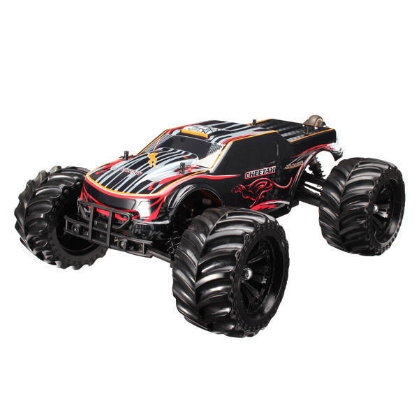 JLB Racing CHEETAH 120A Upgrade 1/10 Brushless RC Monster Truck 11101 RTR Remote Control Car