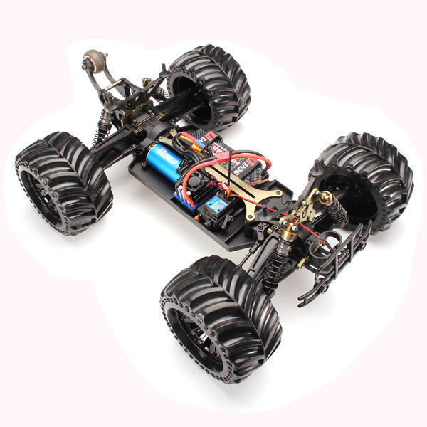 JLB Racing CHEETAH 120A Upgrade 1/10 Brushless RC Monster Truck 11101 RTR Remote Control Car