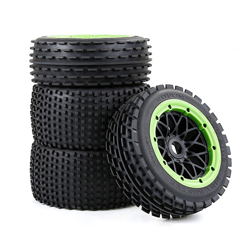 Wholesale 170mm 4pcs/set Front and Rear Off-road Thicker Tyres Tires Wheels for 1/5 Rofun RC Baja Baha 5B 855101