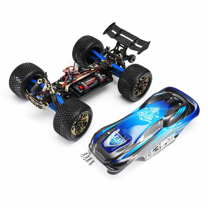 JLB Racing J3 Speed120A 1/10 Brushless Monster Truck With Remote Control RTR Off Road Truggy For Adults