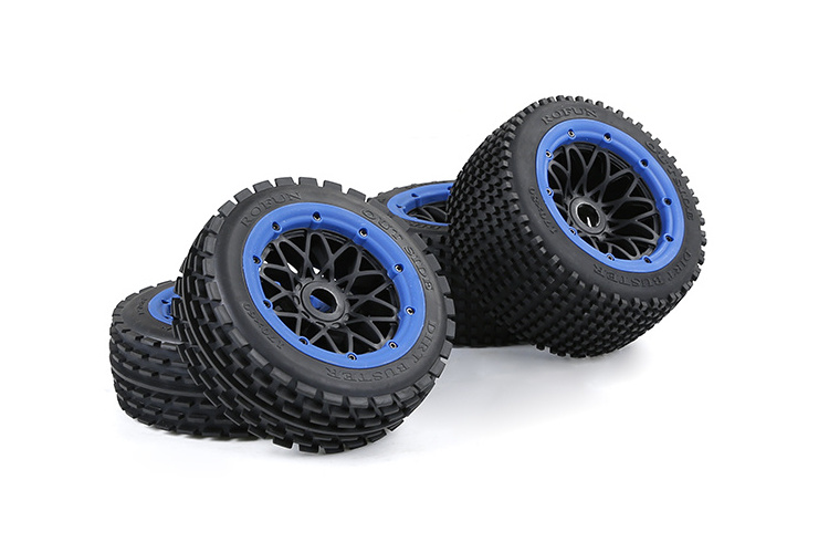 Wholesale 170mm 4pcs/set Front and Rear Off-road Thicker Tyres Tires Wheels for 1/5 Rofun RC Baja Baha 5B 855101