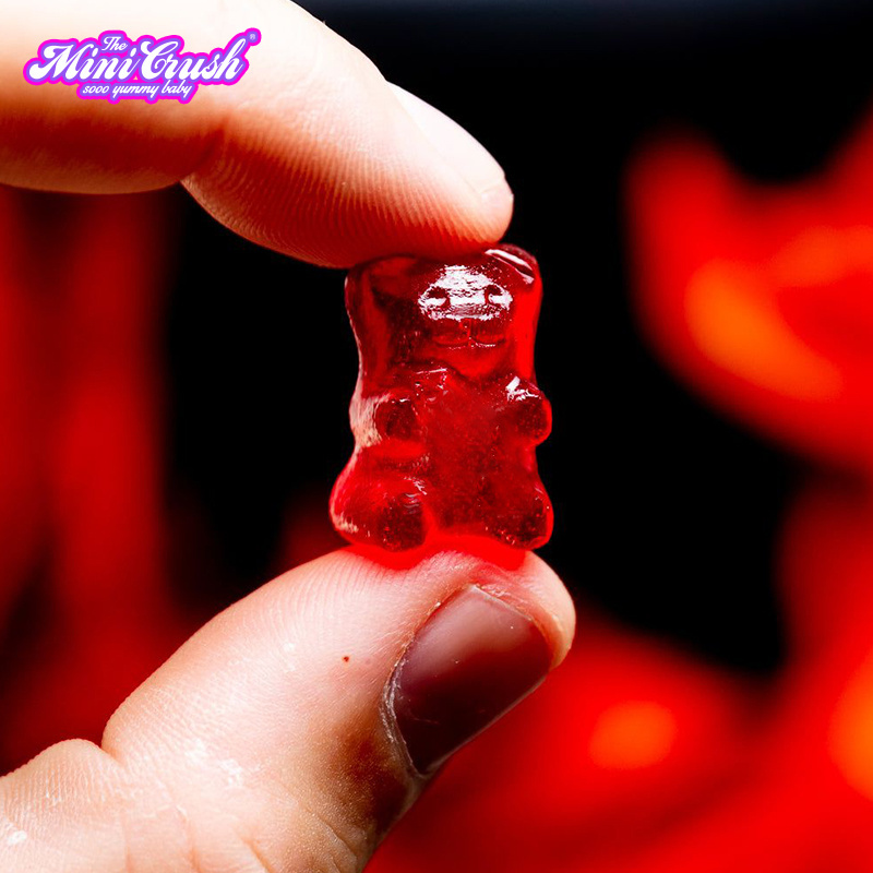 jelly gummy candy soft chewy fruit candy custom gummy bears hot spicy gummy candy