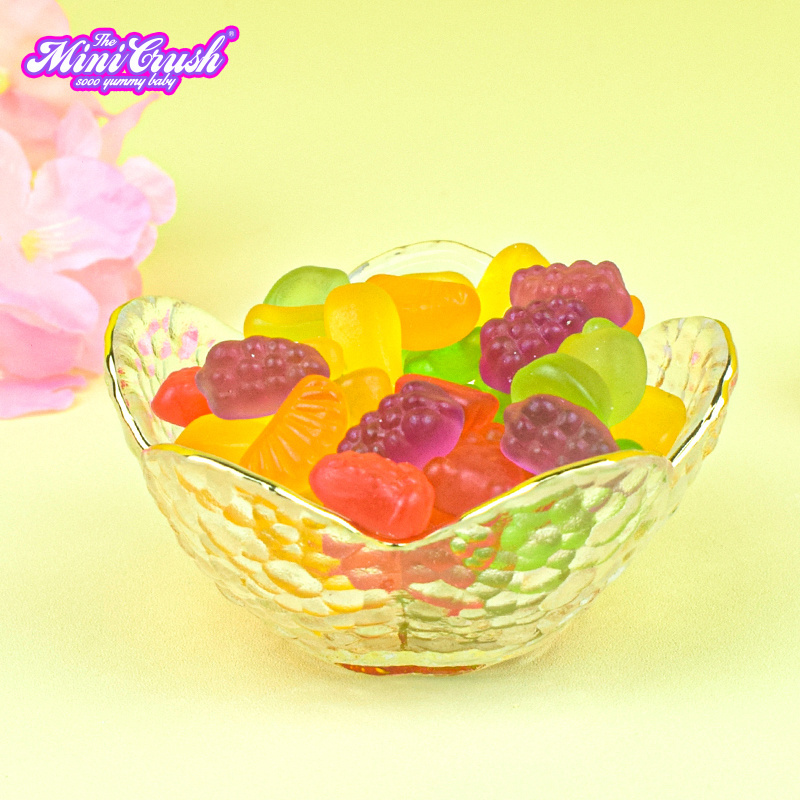 Sweet Candy Confectionery Halal Fruity Pectin Jelly Candy Vegan Gummy Candy