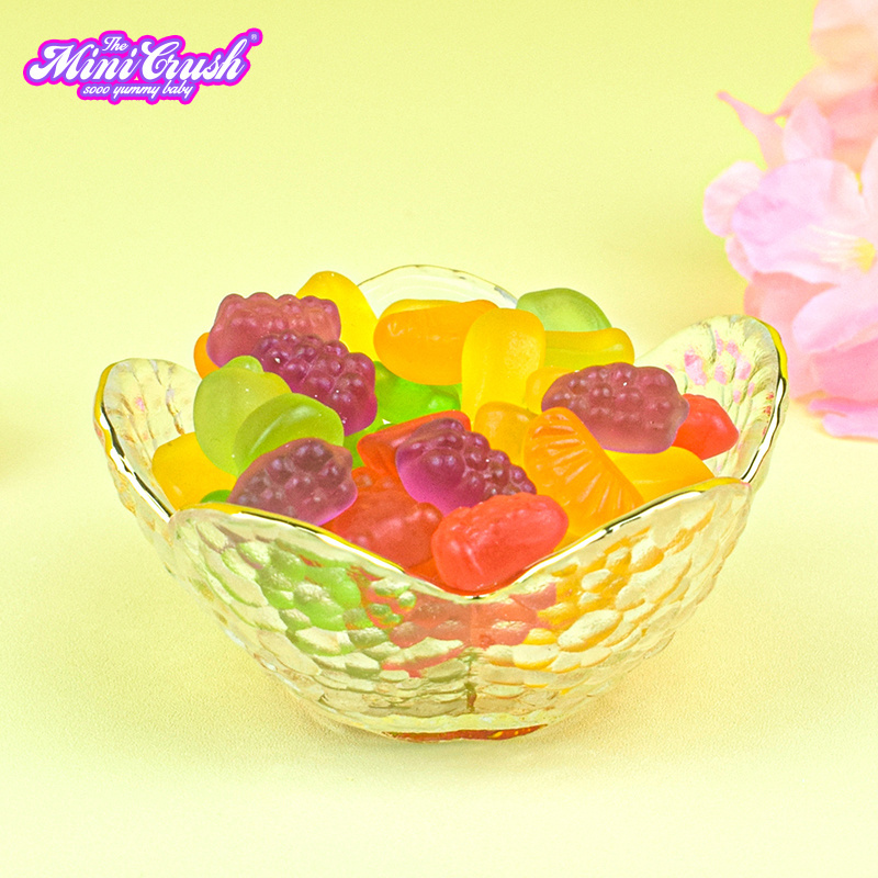 Sweet Candy Confectionery Halal Fruity Pectin Jelly Candy Vegan Gummy Candy