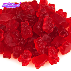 jelly gummy candy soft chewy fruit candy custom gummy bears hot spicy gummy candy