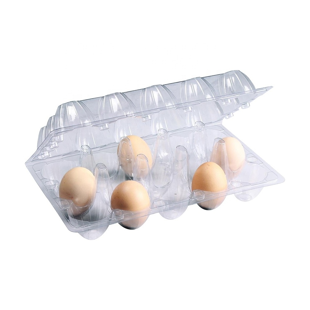 Full automatic vacuum forming pvc pet plastic egg tray  box making machine/thermoforming machine