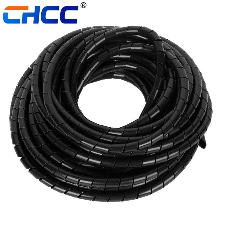 Cable Sleeves Spiral Wrap Band For Wire Protective Wrapping Sleeves