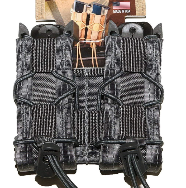 Tactical Vest Mag Pouch Outdoor Training Belt Kangaroo Double Molle System Pouch Tactical Magazine Holster