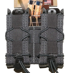 Tactical Vest Mag Pouch Outdoor Training Belt Kangaroo Double Molle System Pouch Tactical Magazine Holster