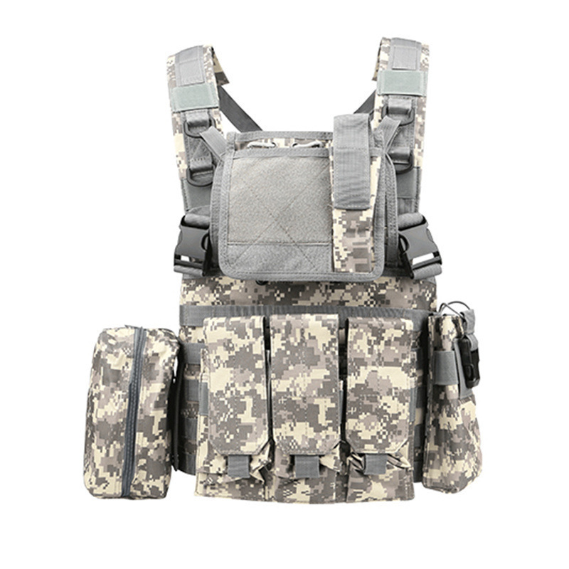 High Quality Outdoor Tactical Belly Vest Molle Tactical Chest Gear Camouflage Vest Chest Rig